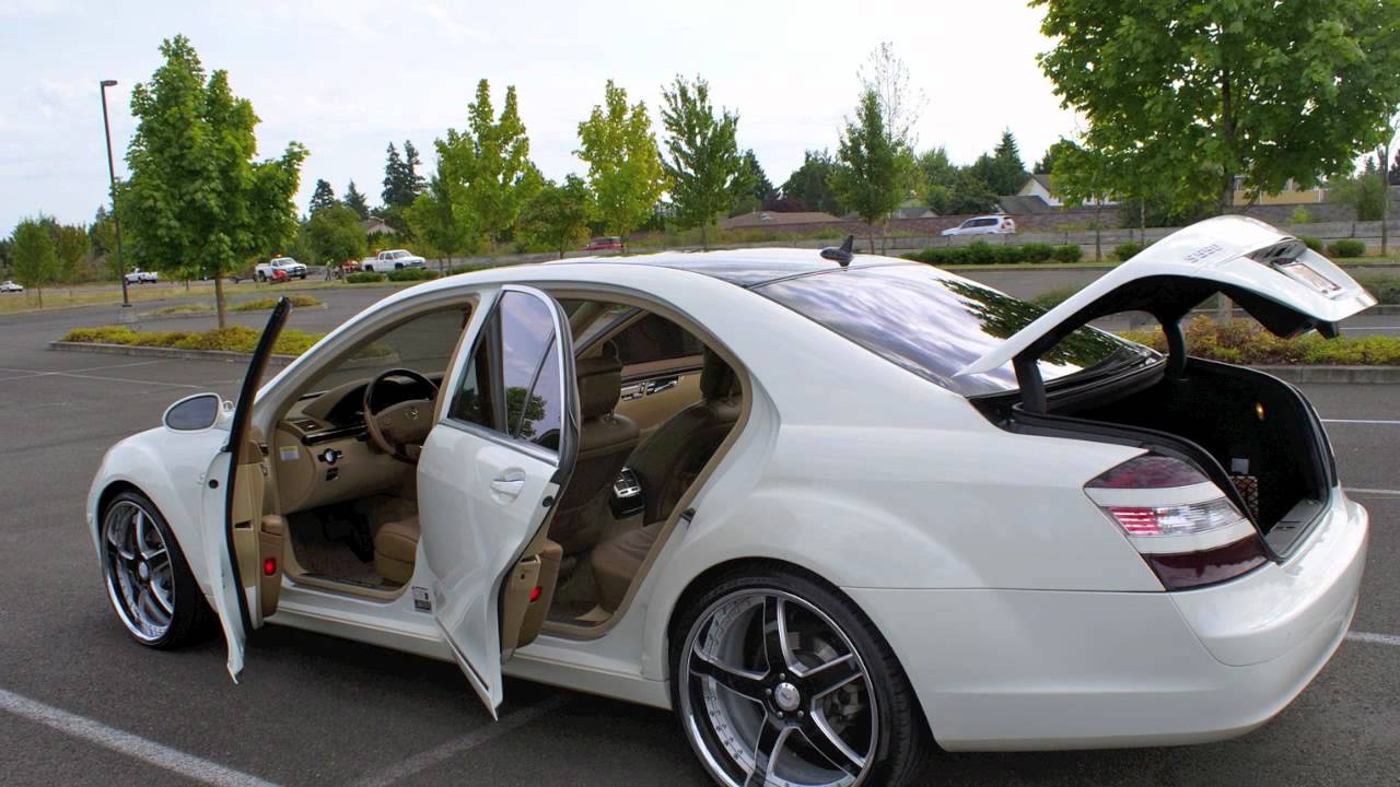2007 Mercedes-Benz S550 Custom Wheels