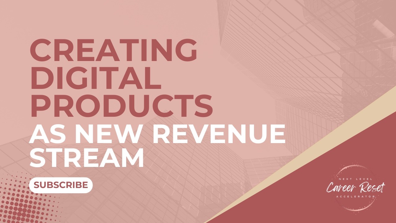 Creating Digital Products as new revenue stream