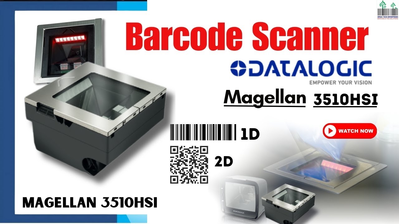 Datalogic Magellan 3510 Scanner | Fast & Reliable Barcode Scanning Demo |  #unboxing #review