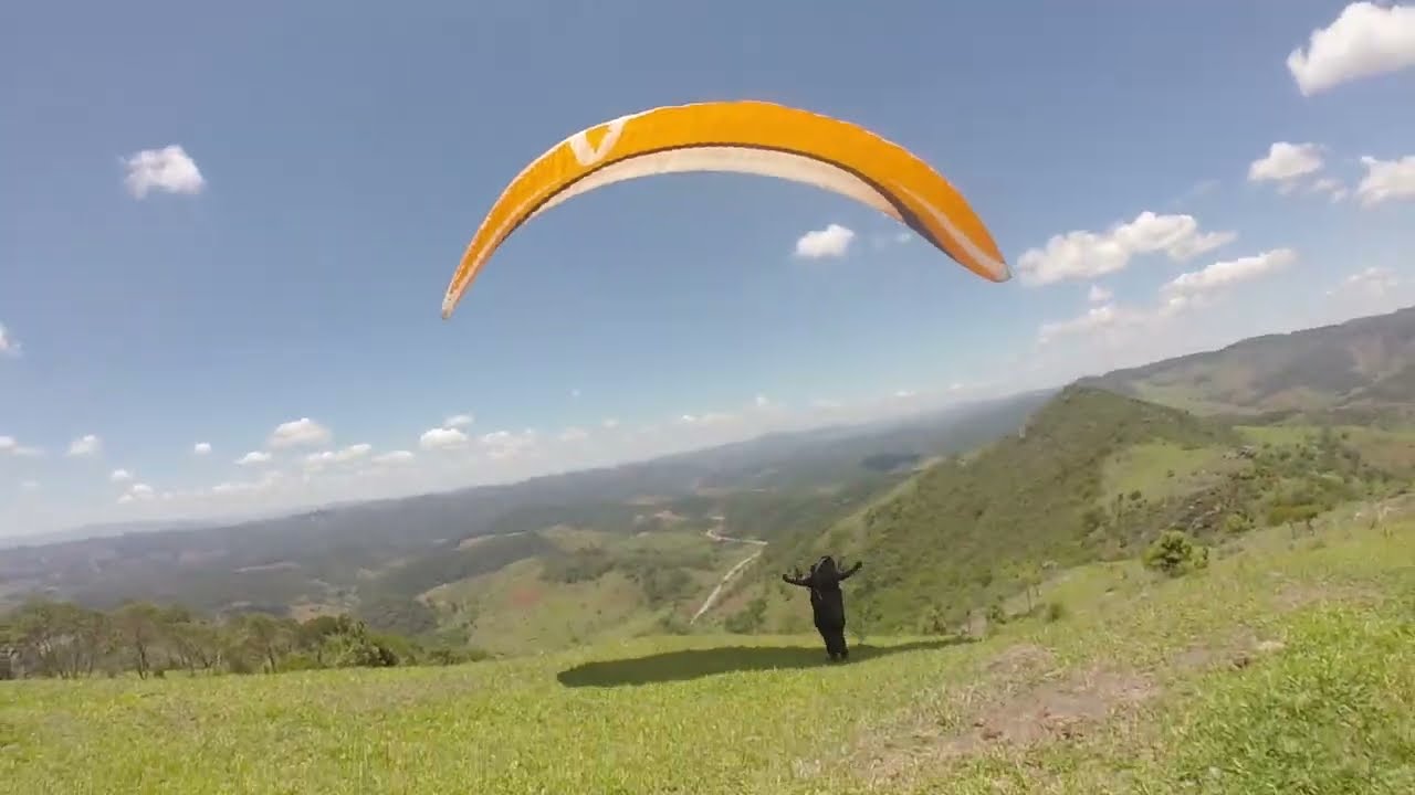 PRIMEIRO TESTE COM A CLASSIC2 DA DAVINCI PARAGLIDERS (parte1)