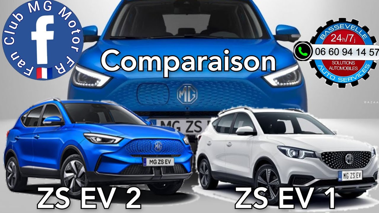 on compare le MG ZS EV 1 par le MG ZS EV 2 version 2022, ce dernier vaut-il le coup ?