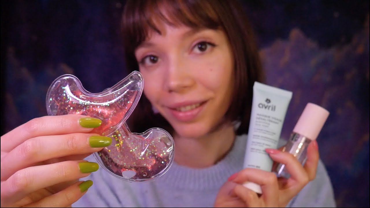ASMR | Je prends soin de toi ce soir 💫 skincare, attention personnelle