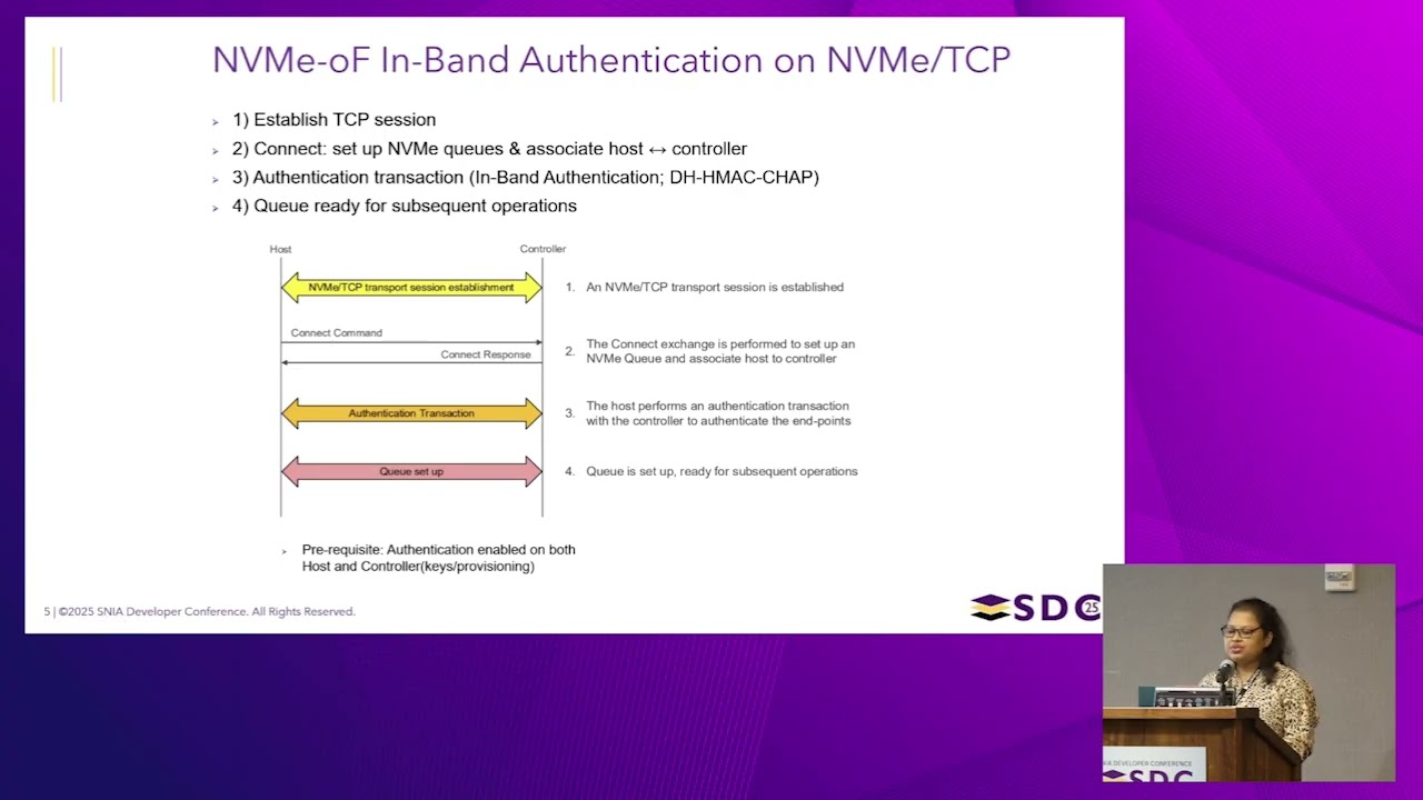SNIA SDC 2025  - Navigating NVMe-oF Authentication