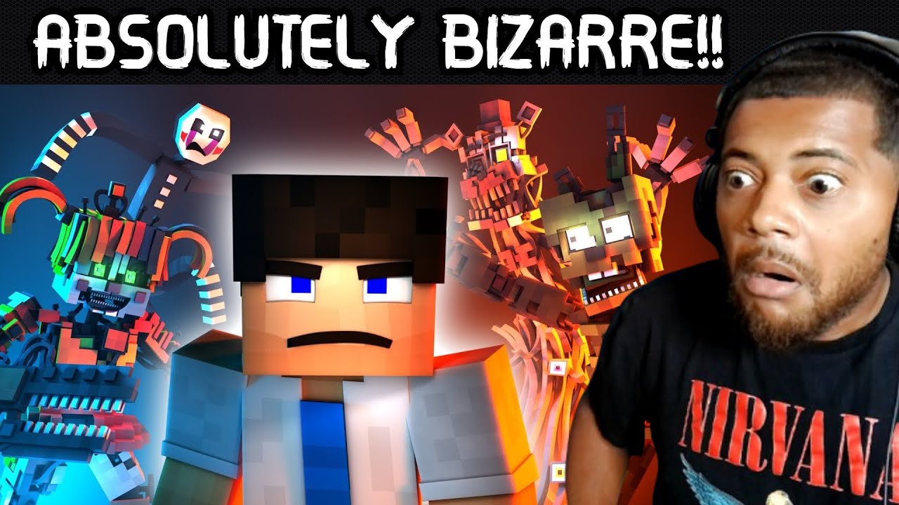Disconnected Full Movie FNAF Minecraft Animation Music Video | REACTION!!