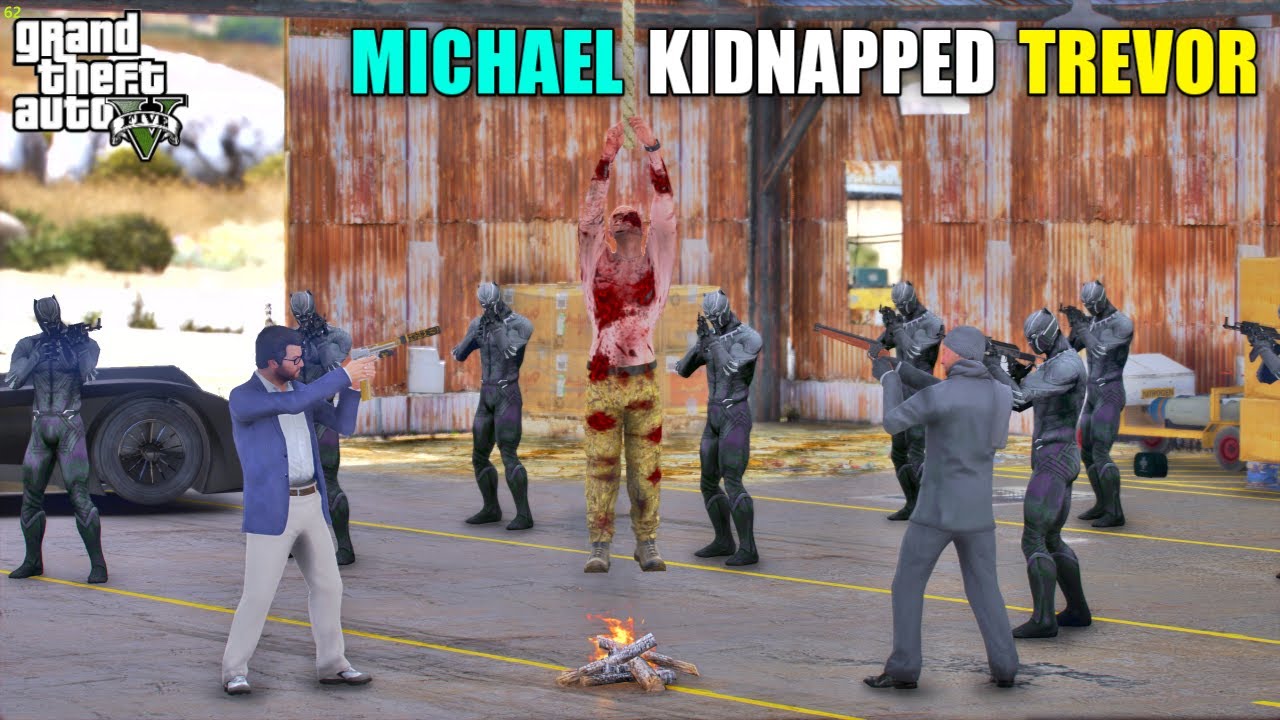 GTA 5 : MICHAEL & INDIAN DON KIDNAPPED TREVOR || BB GAMING