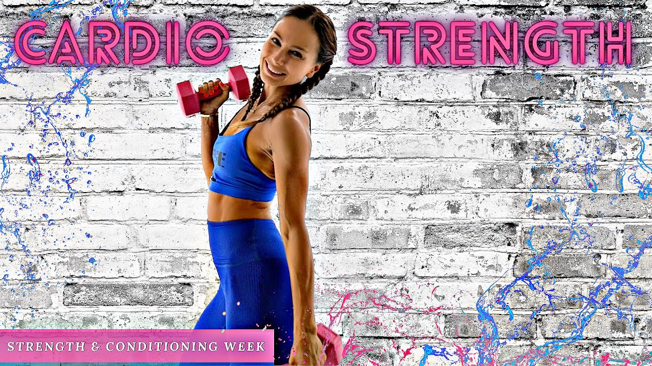 METABOLIC CONDITIONING with Weights and Abs Workout | Cardio Strength Week