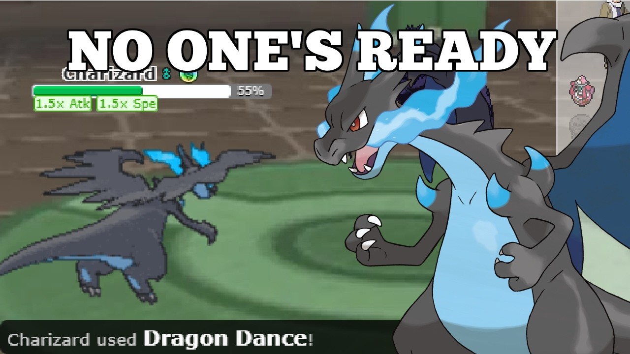 ЭТА КОМАНДА С CHARIZARD И MAGIC GUARD ПРОСТО ПОТРЯСАЮЩАЯ В NATIONAL DEX AAA...