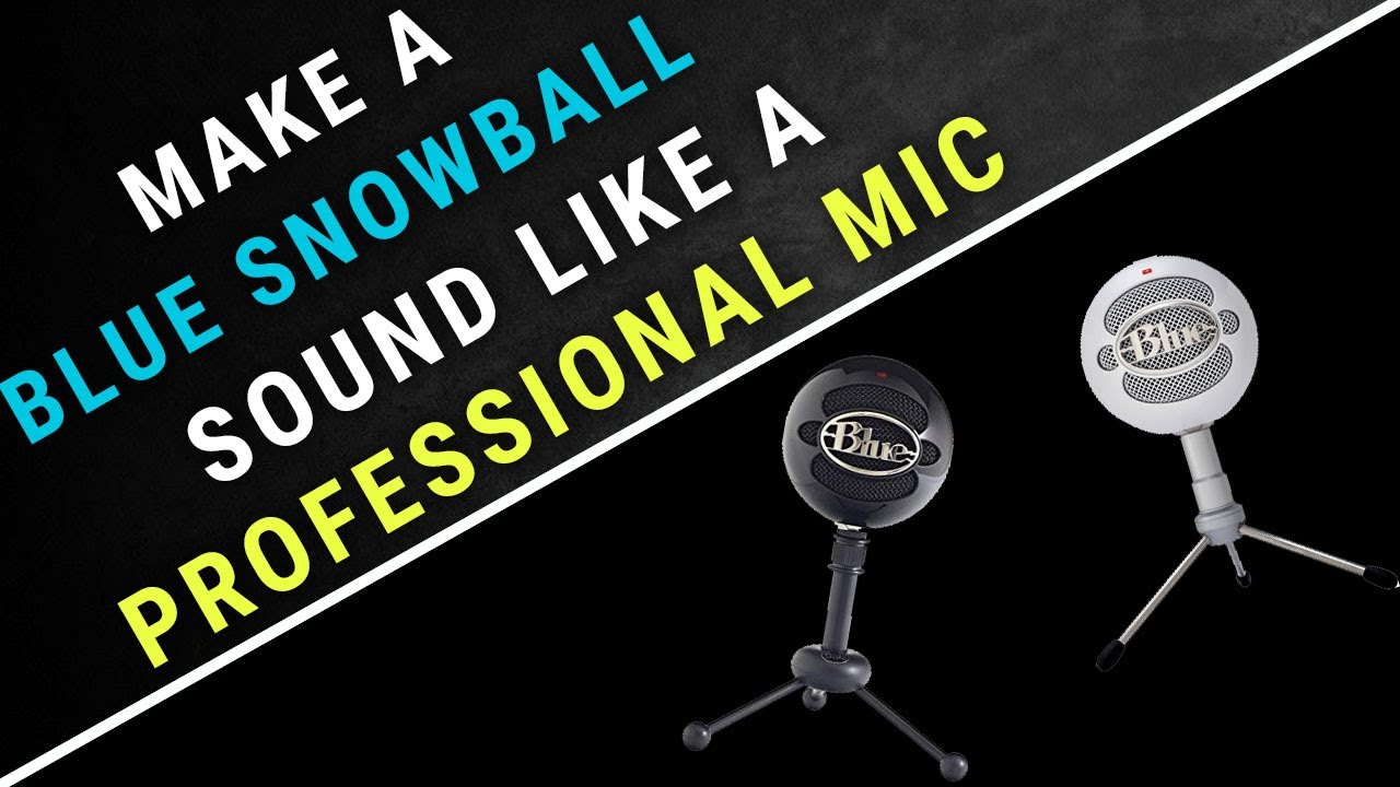 УЗНАЙТЕ, как заставить Blue Snowball звучать как профессиональный студийный микрофон [Лучшие наст...