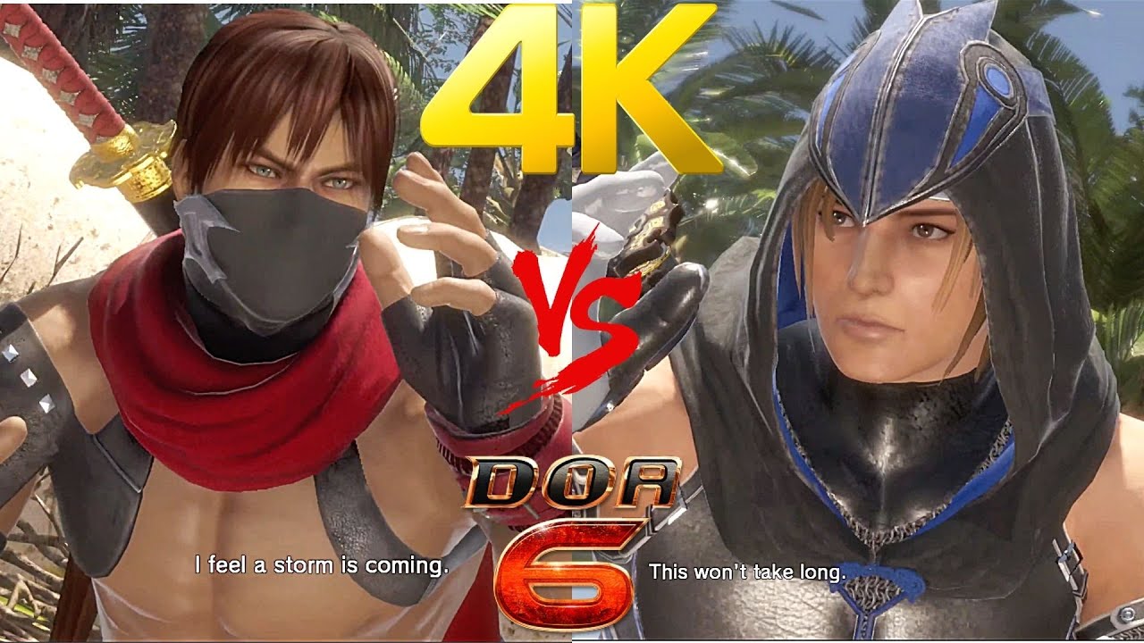 [PS5] DOA 6 Ryu Hayabusa vs Hayate | Spectator Mode | Dead or Alive 6