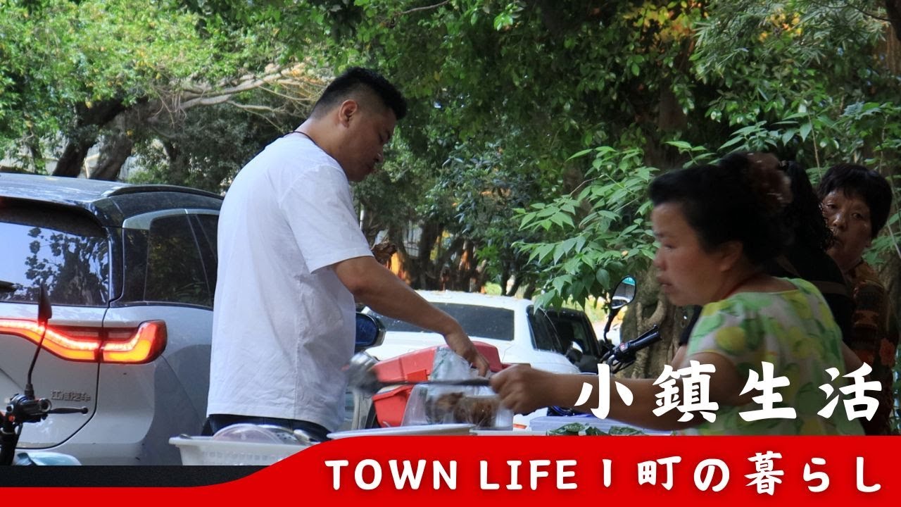 Town Life丨町の暮らし丨小鎮生活｜不趕時間的中國小鎮日常｜早市、川菜、山中茶館｜一起走進巴蜀小鎮的生活風景