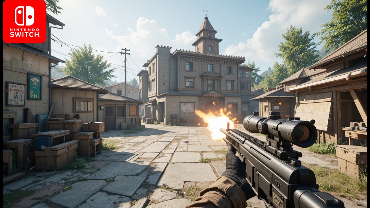 TOP 10 BEST FPS Games on Nintendo Switch to Play in 2025  - First-person shooter Games