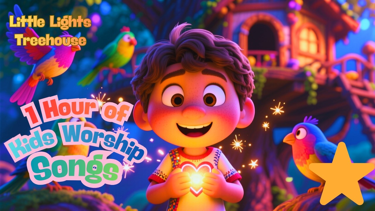 🌟Worship Songs for Kids (1 Hour+) | Faith-Based Kids Songs & Silly Dance Fun