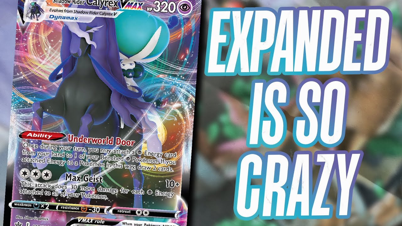 The EXPANDED BDIF! Shadow Rider Calyrex VMAX! [Pokemon TCG Online]