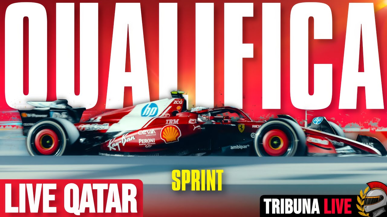 🔴LIVE QUALIFICA SPRINT F1 QATAR🔥NON CÈ TEMPO. SI FA SUBITO SUL SERIO!