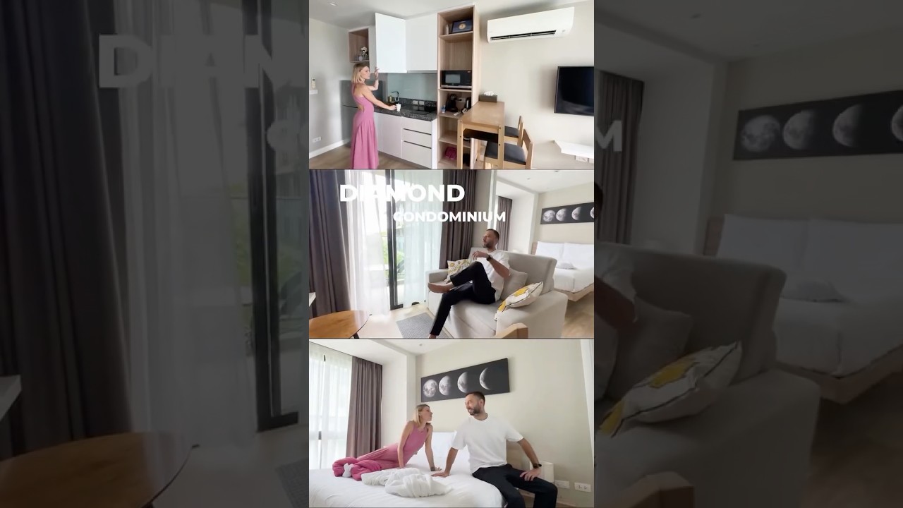 Аренда на Пхукете: однокомнатная квартира Diamond Condo #пхукет #недвижимость #арендапхукет #таиланд