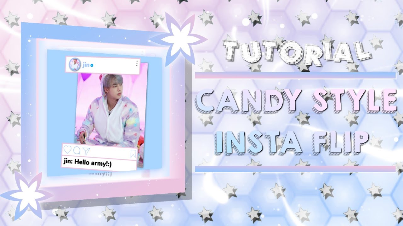 CANDY STYLE 3D INSTAGRAM FLIP | ALIGHT MOTION TUTORIAL 💜