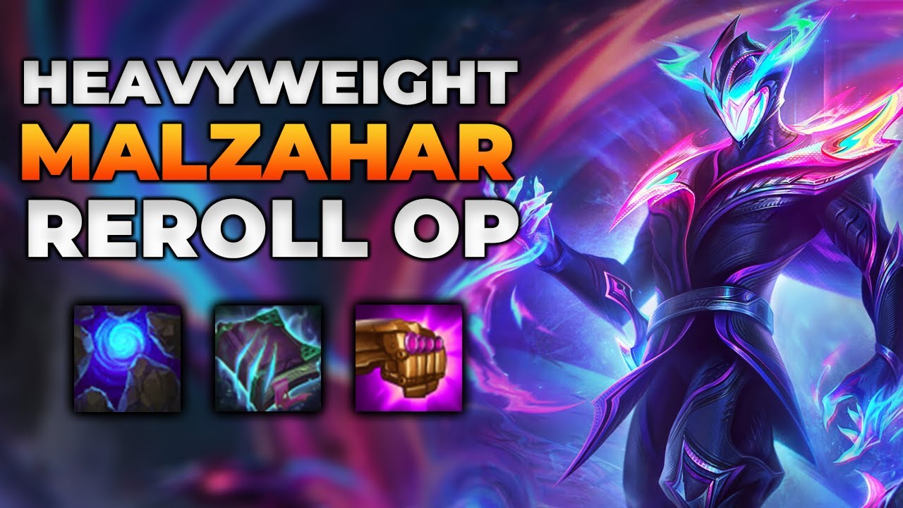 NEW META COMP - MALZAHAR HEAVYWEIGHT REROLL  | TFT SET 15 KO COLISEUM | PATCH 15.4