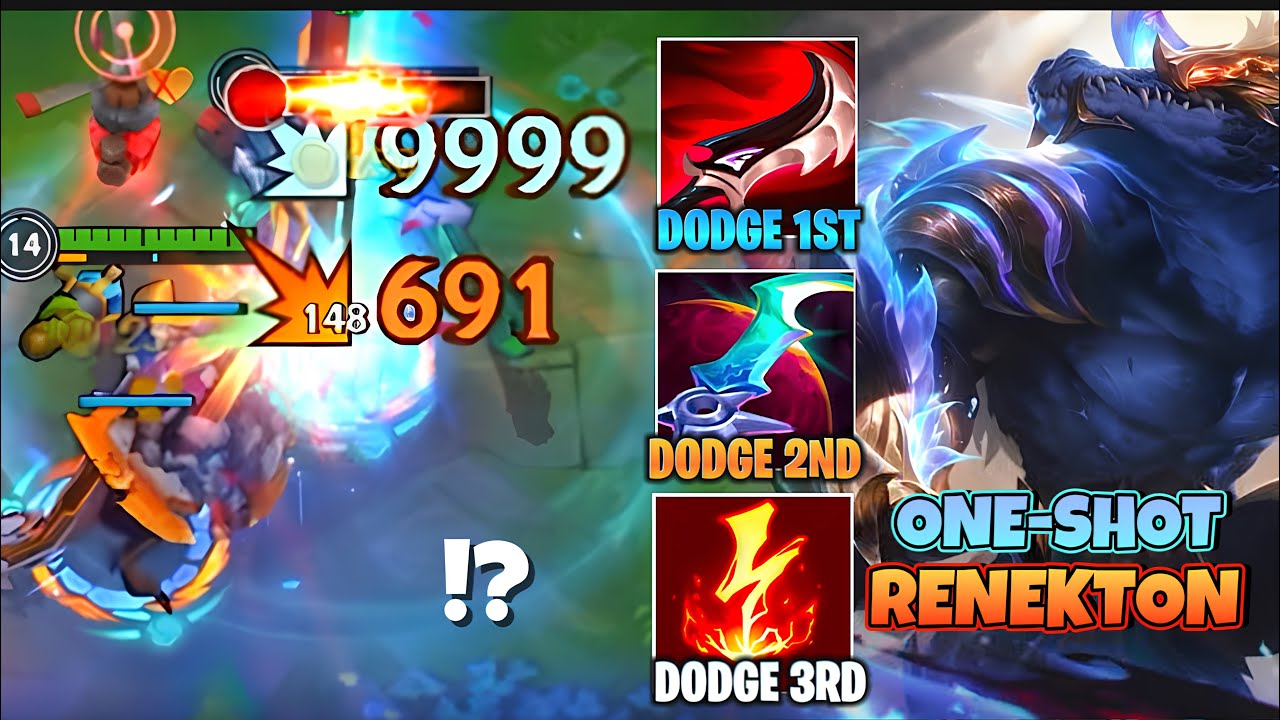 RENEKTON SATISFYINGLY DELETES EVERYONE WITH THIS LETHAL BUILD! WILD RIFT (RUNES & BUILD)