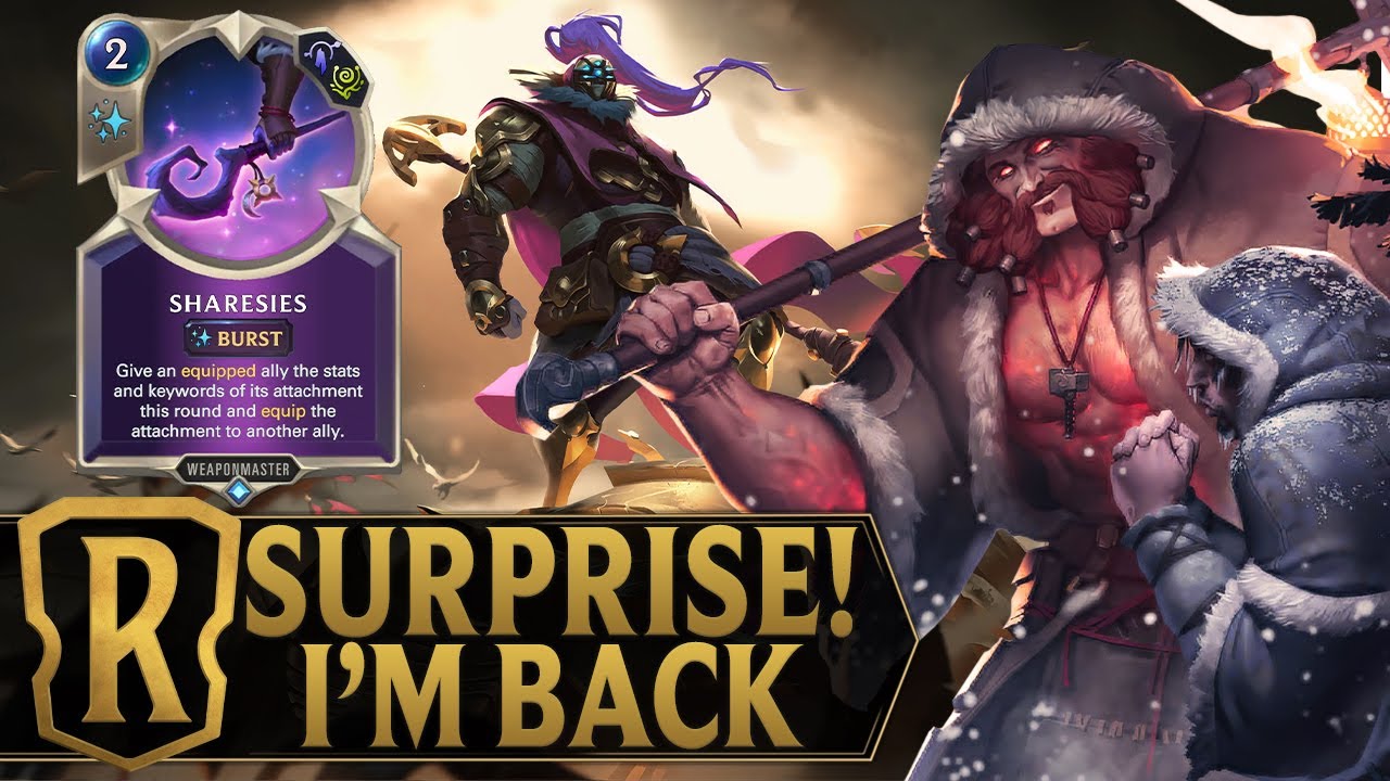 Imagine If Jax Had A Real Weapon - Jax & Ornn Deck - Legends of Runeterra