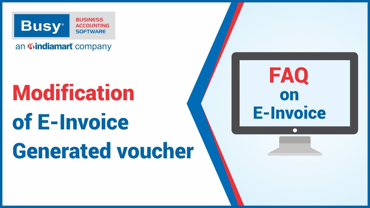 Modification of Voucher (English