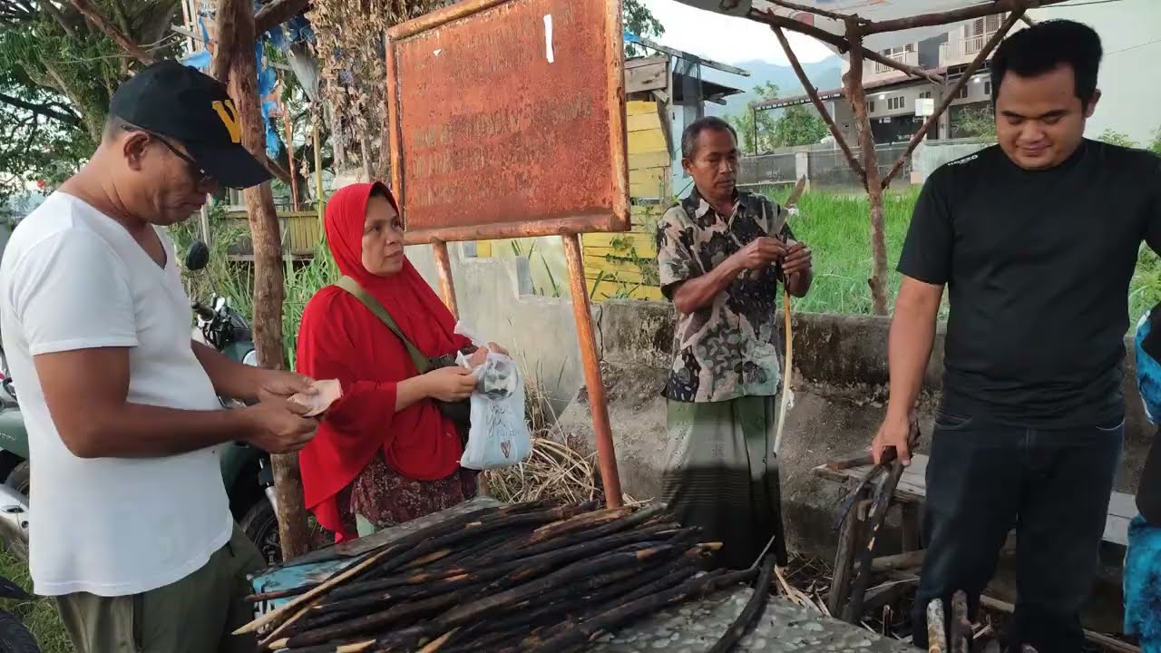 Kuliner khas Mandailing Natal Pakat atau Pakkat pucuk rotan muda