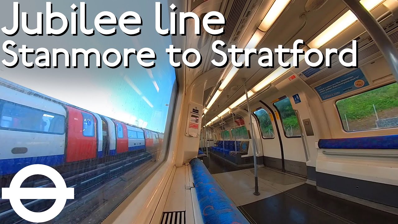 London Underground Full Line Journey - Jubilee line - Stanmore to Stratford