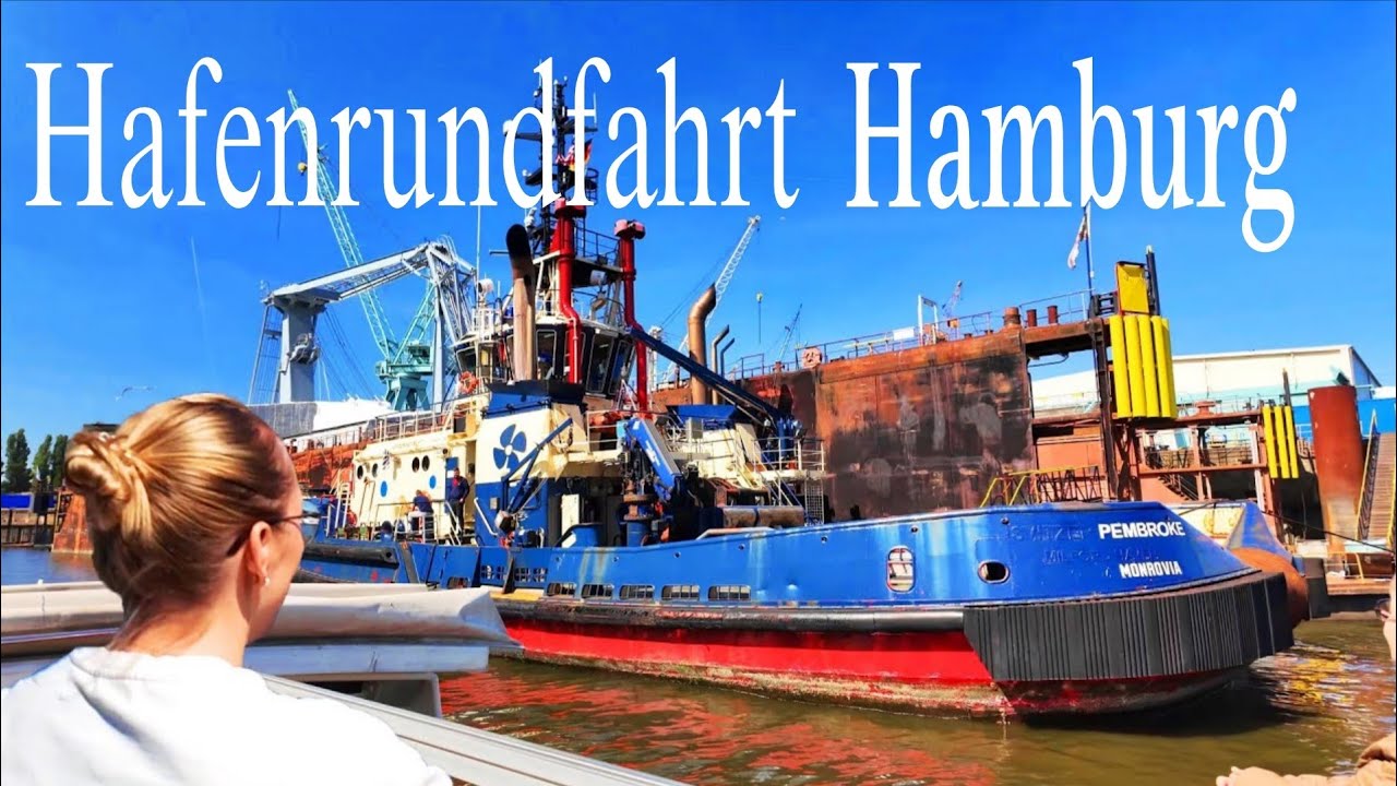 Hafenrundfahrt Hamburg 2025 in 4K | Elbphilharmonie | Containerhafen und mehr Highlights