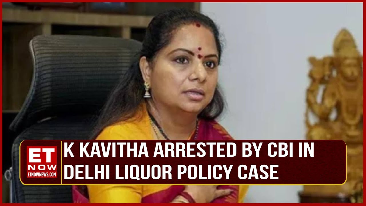 BRS Leader K Kavitha Arrested By CBI In Liquorgate Case | Latest News