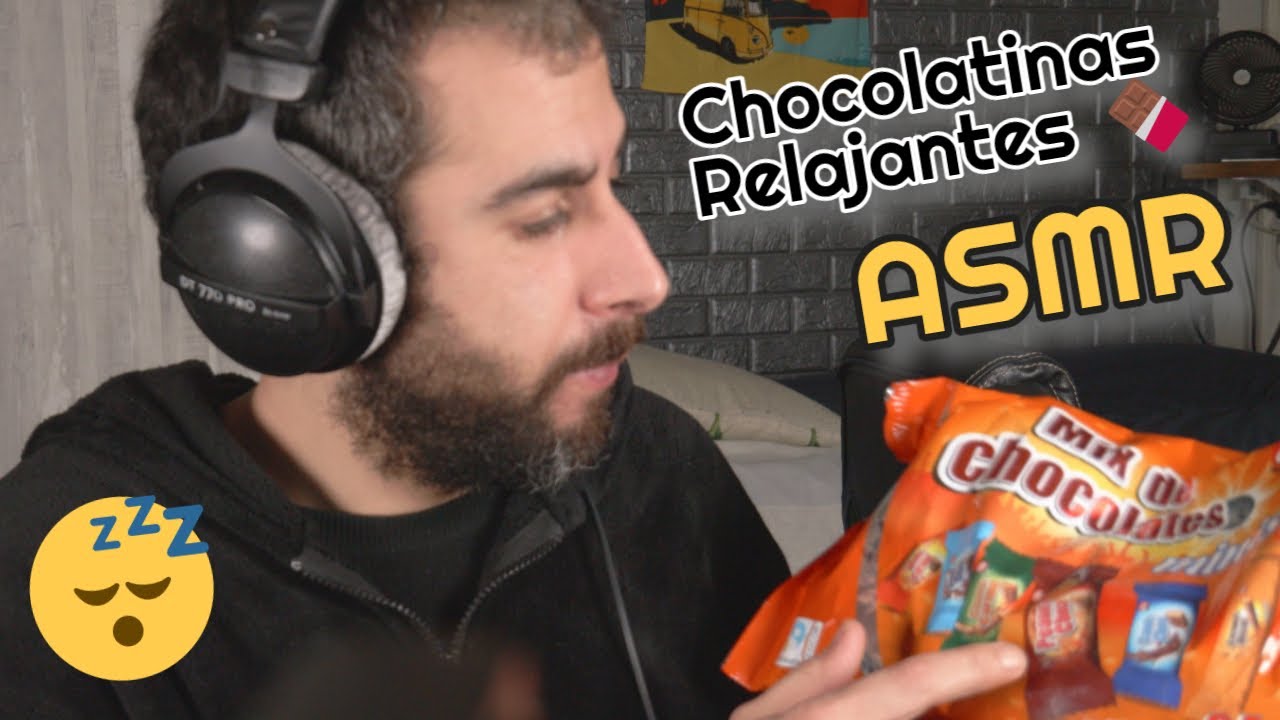 ASMR Comiendo Chocolatinas 🍫 Sonidos Relajantes para Dormir
