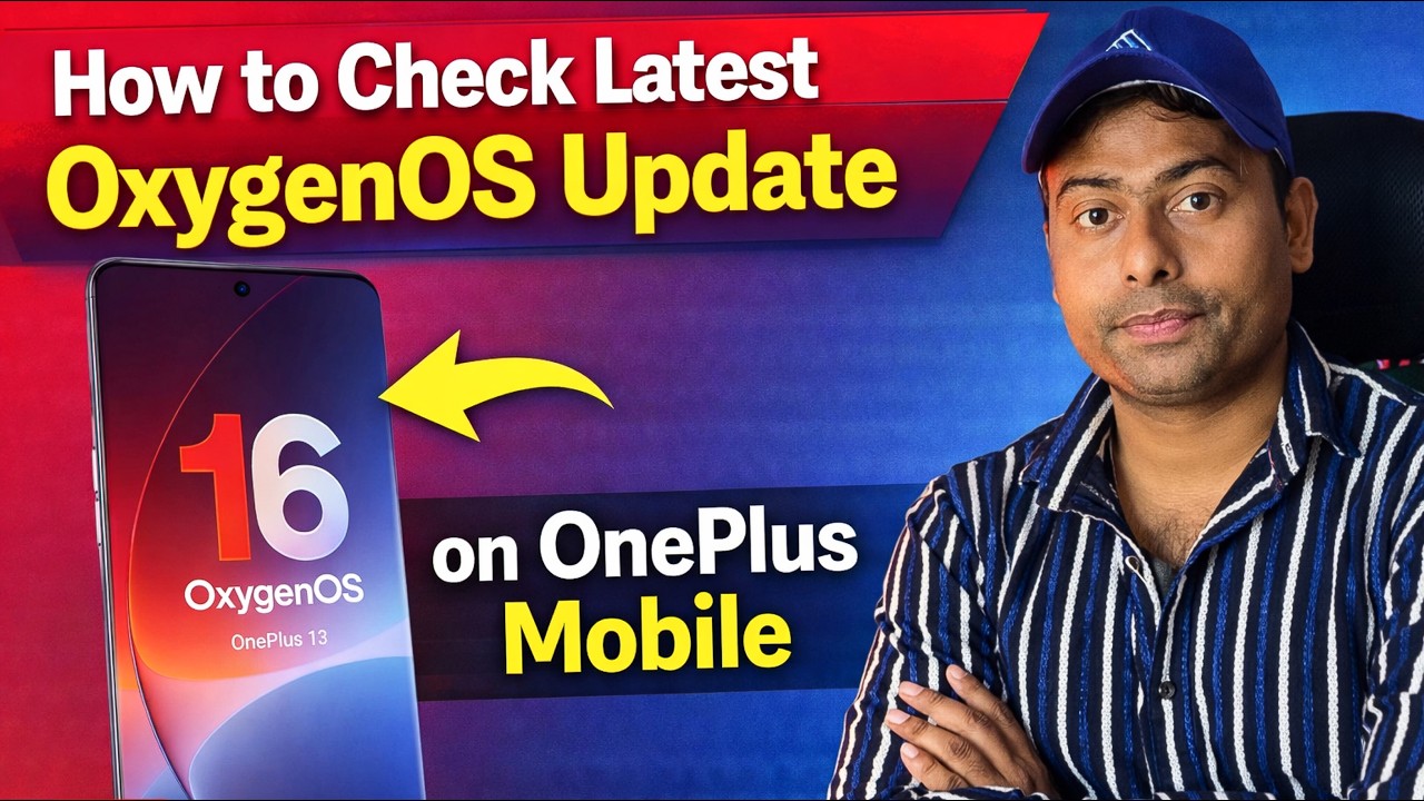 🔥 How to Check Latest Oxygen OS Update in OnePlus Mobile (Step-by-Step Guide)