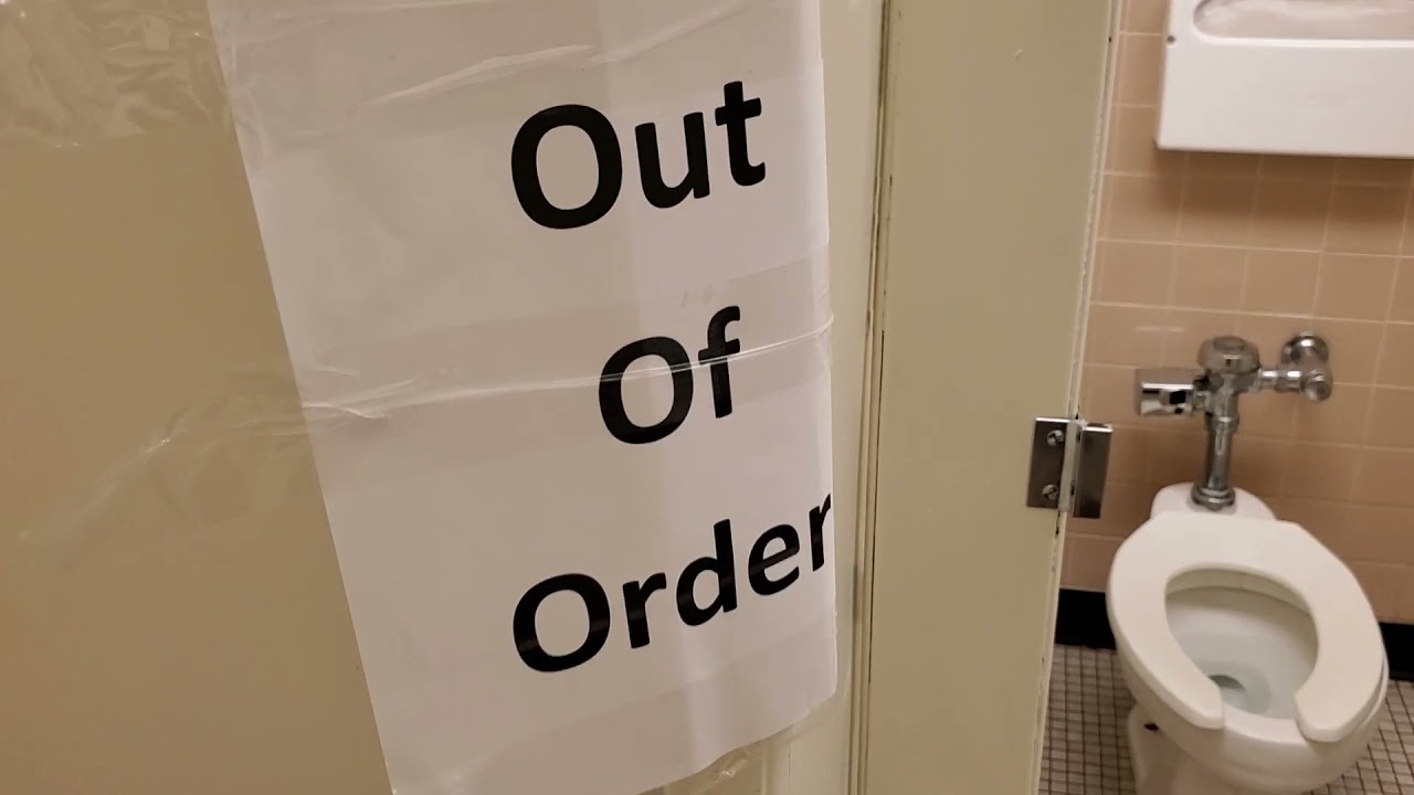 Dillard's men's side  men's restroom
