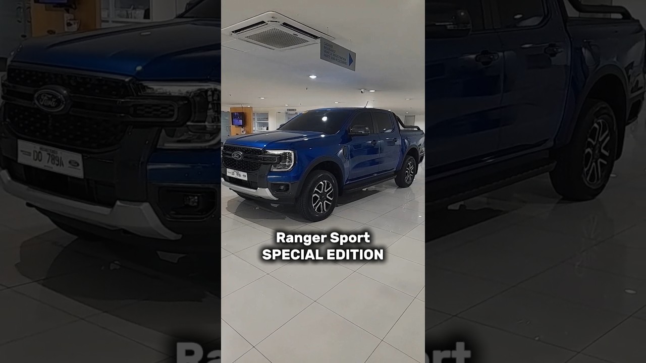 NEW PICKUP! 🔵☑️ Ford Ranger Sport Special Edition 2025 #Ford #Ranger #Sport #Vlog#Reviews #Specs #PH