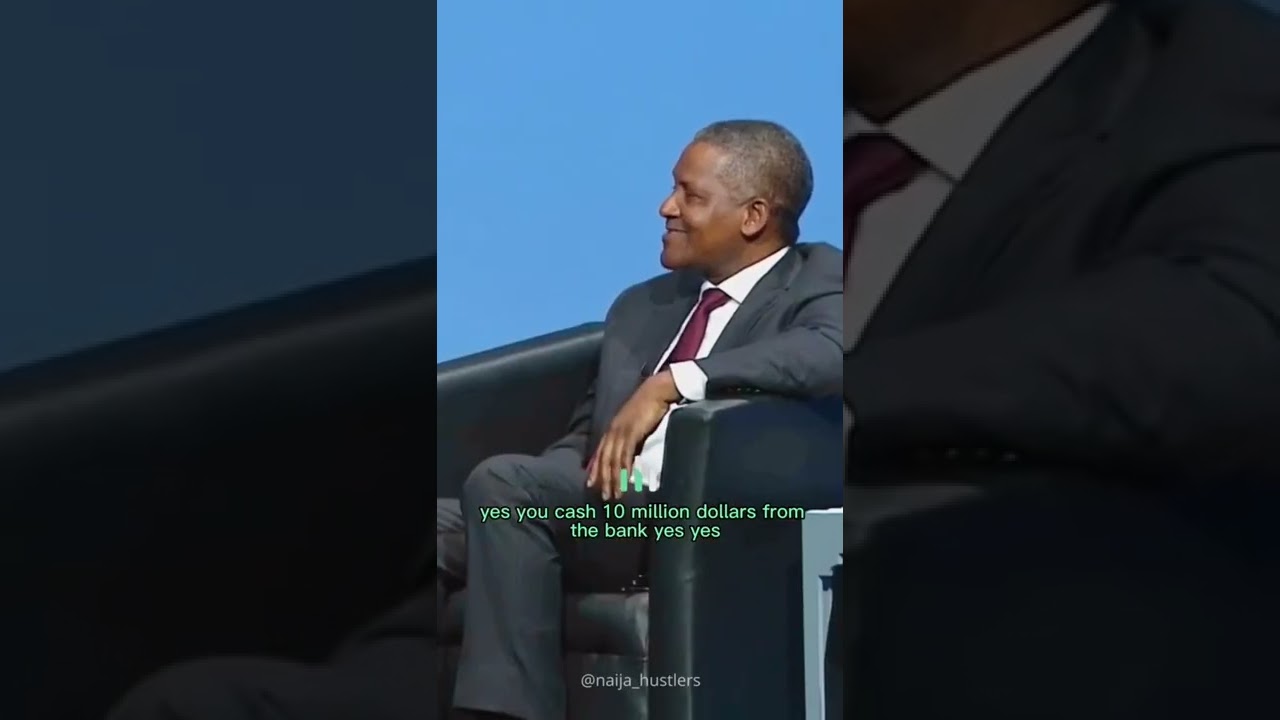 Listen To What Aliko Dangote Said! This Man is Indeed billionaire #alikodangote #billionaire #shorts