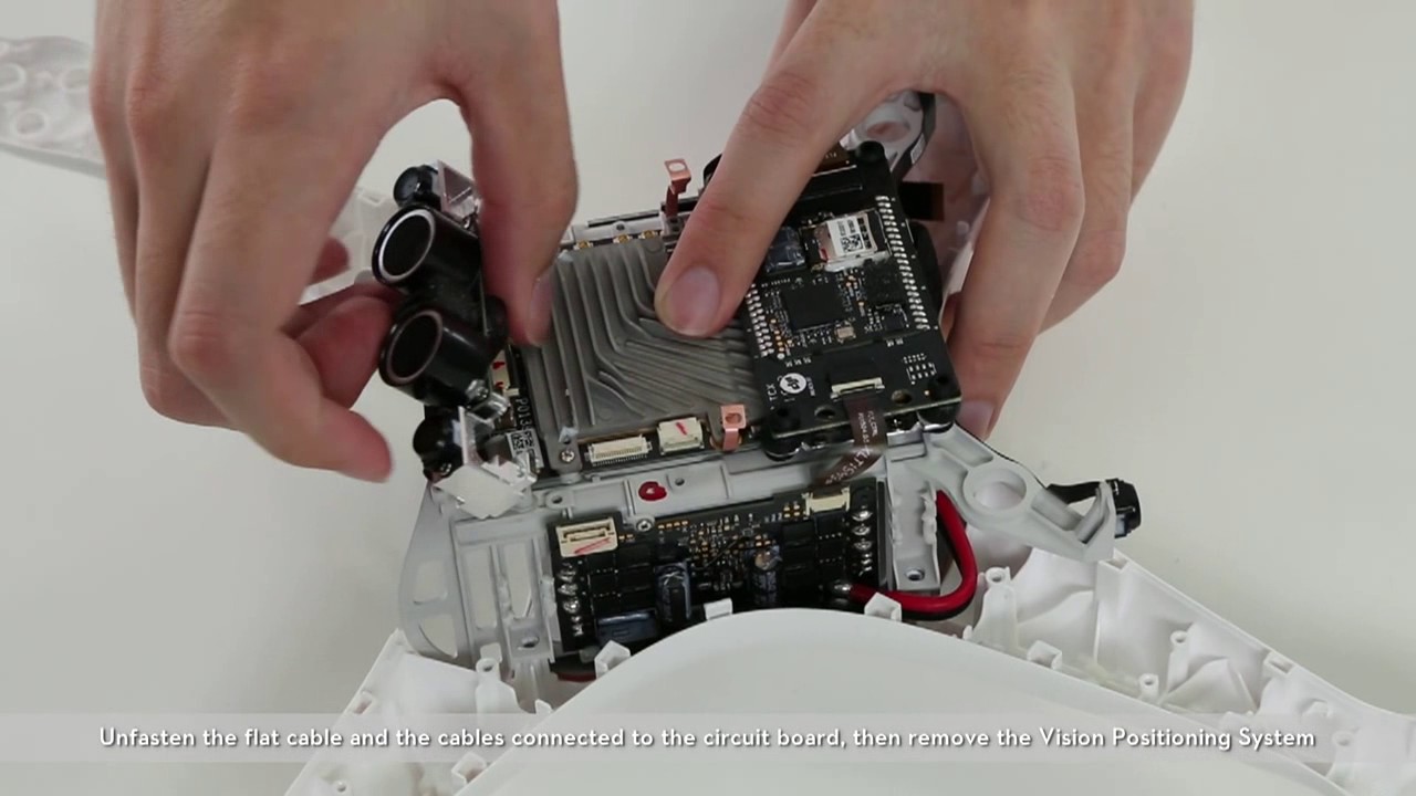 DJI Official Repair: Phantom 4  Part 1 Disassembly