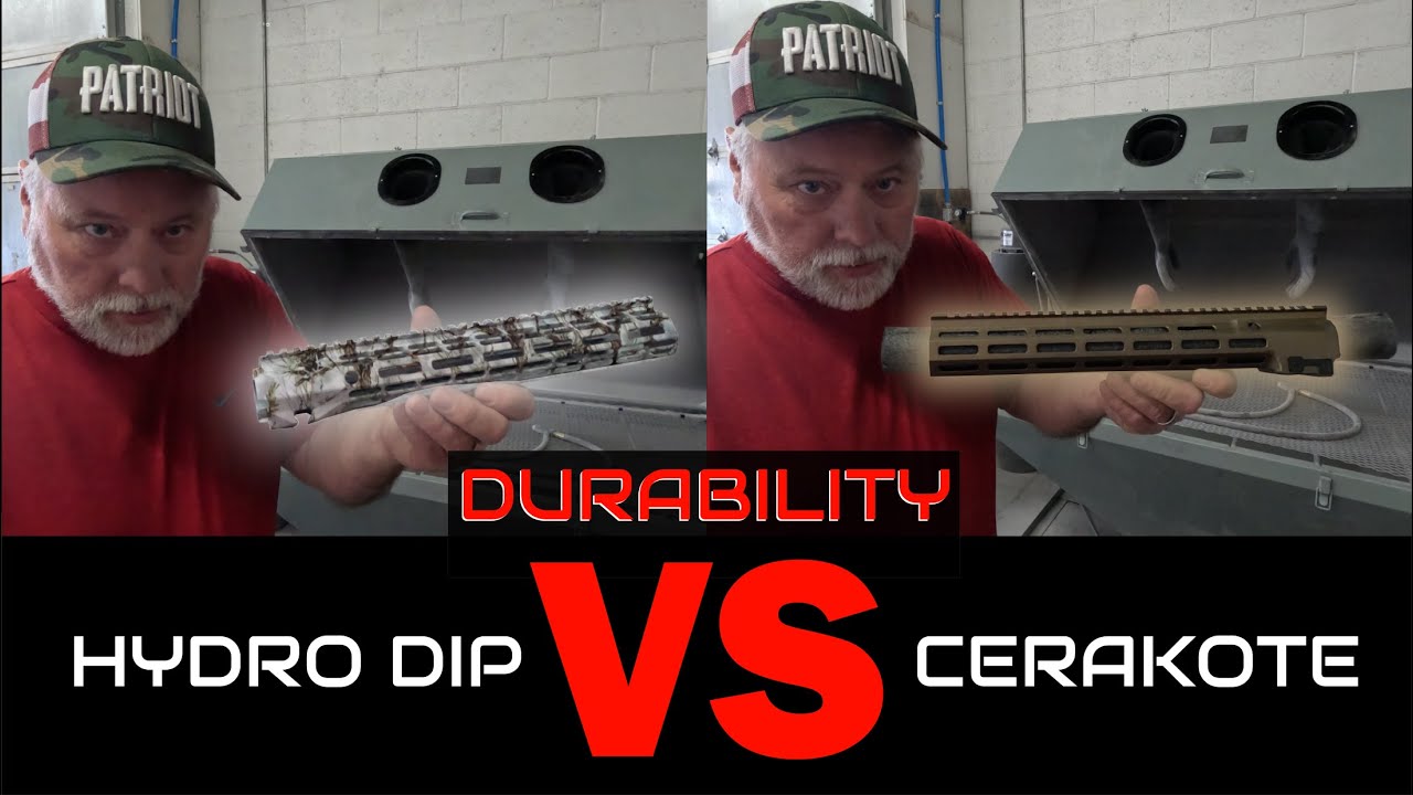 Hydro Dip vs Cerakote - Durability Test!