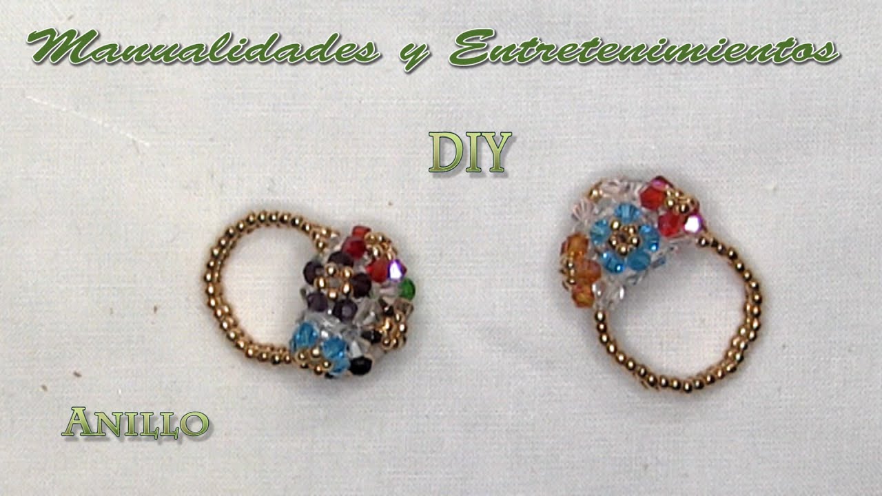 DIY - Anillo 6 Flores💍💍💍
