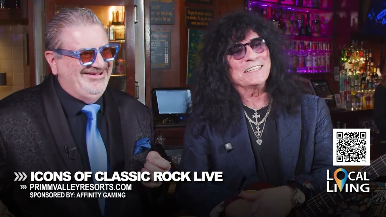 Insomniac Television Local Living on NBC Ch.3 Las Vegas ICONS OF CLASSIC ROCK Primm Valley Resorts