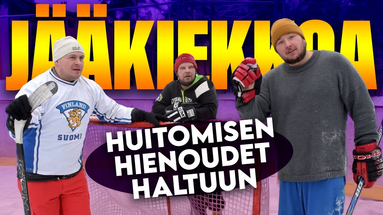 Antti Kesäkuntoon Osa 4 | Pipolätkäkisa ulkojäillä