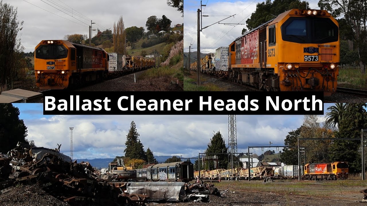 Ballast Cleaner Heads North (4k)