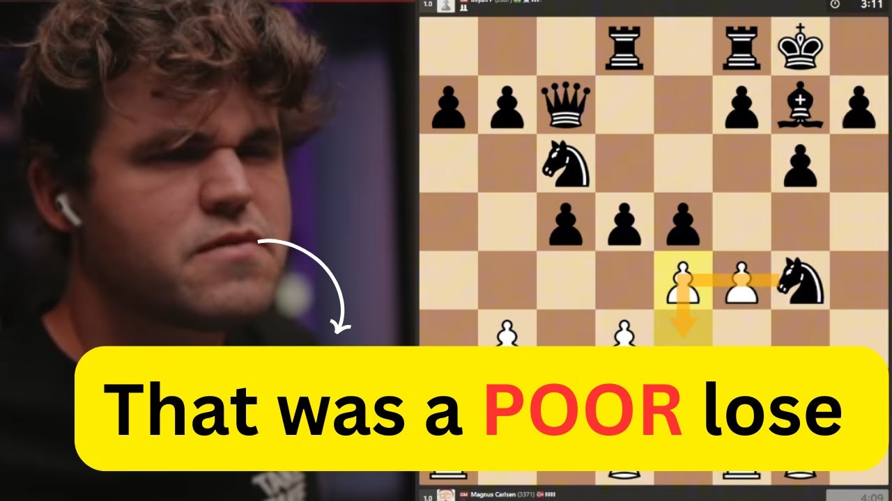 Magnus Carlsen SHOCK LOSS to Iniyan Panneerselvam &ndash; Titled Tuesday Game 2!