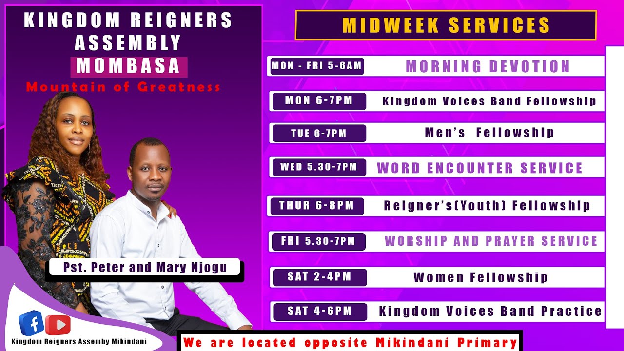 FIRST SUNDAY SERVICE || 8TH FEBRUARY 2026 || WE MUST BE FRUITFUL BY PASTOR PETER NJOGU/ GENESIS 1:28