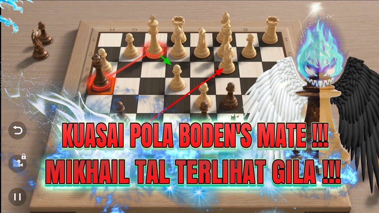 MIKHAIL TAL MASTERING BODENS MATE !!! mikhail tal vs bukhuti gurgrnidze 1957 !!!