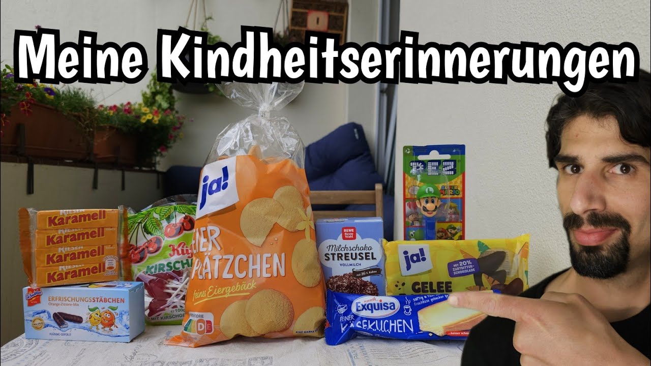 Retro Süßigkeiten aus meiner Kindheit in den 90ern