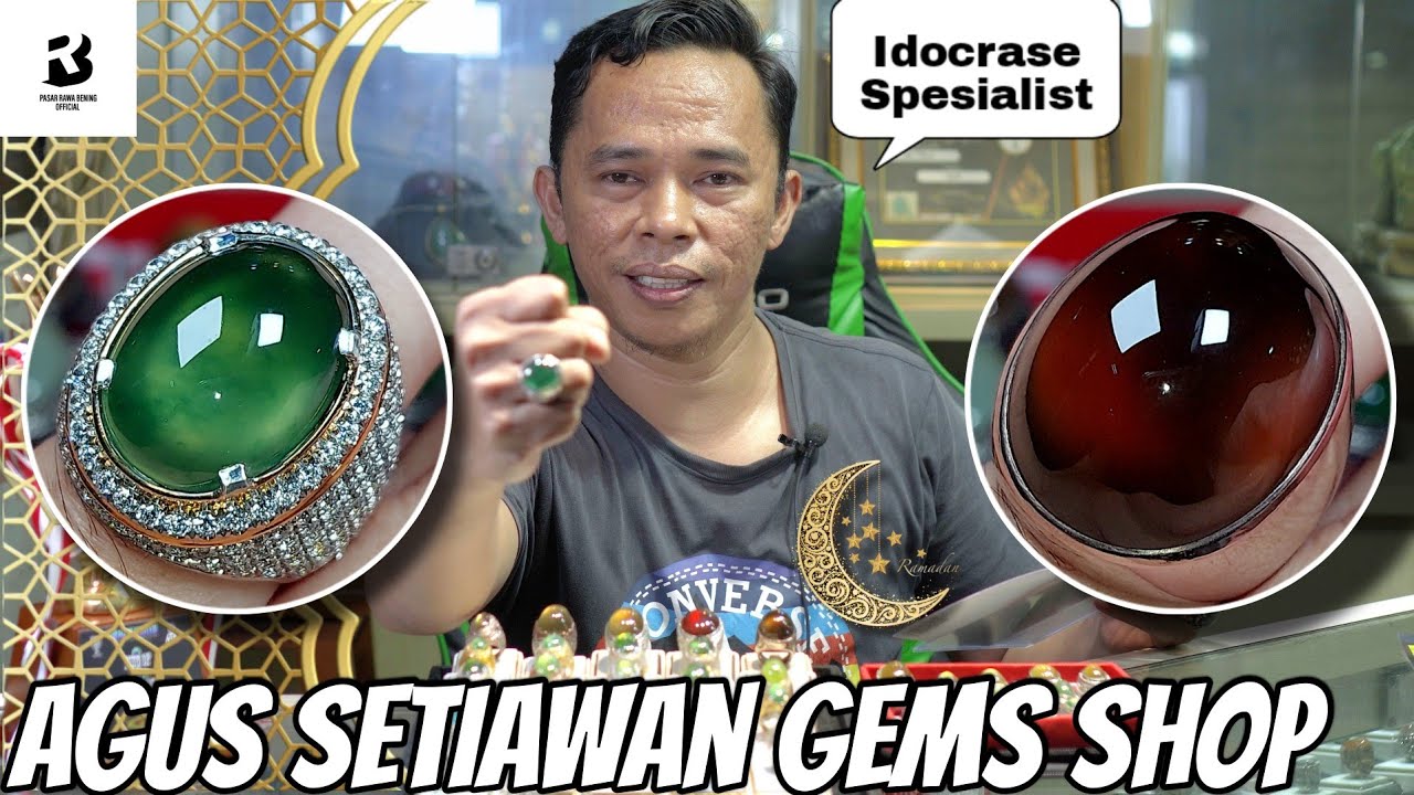 LUMUT EMERALD vs SOLAR KOPI ❗Pecinta Idocrase Wajib Mampir Bossku 👍( Agus Setiawan Gems Shop )