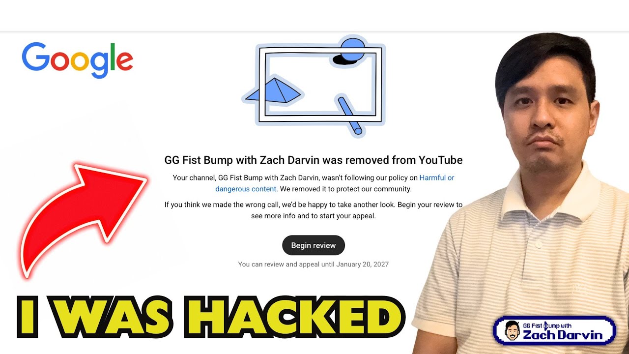 My Google Account and YouTube got HACKED! What did I do to restore it?