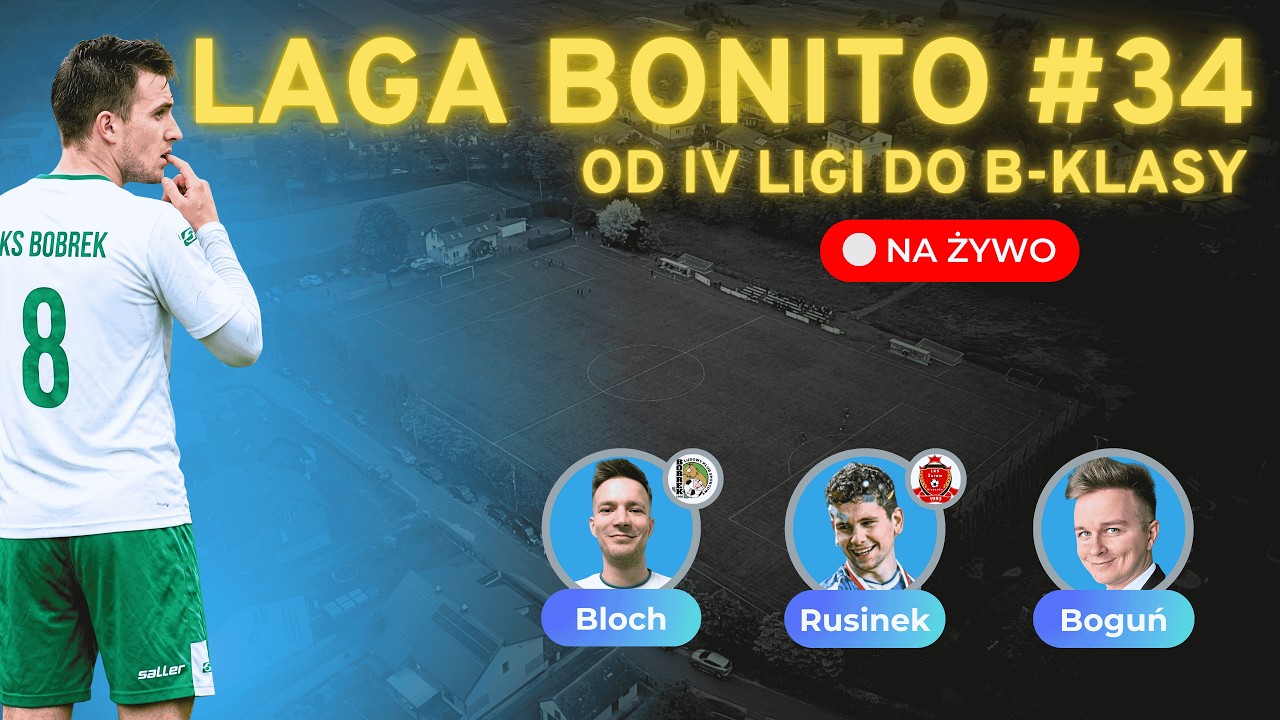 SENSACJA w Okręg&oacute;wce! Klęska Bobrka, Skawa Wadowice liderem! | Laga Bonito #34