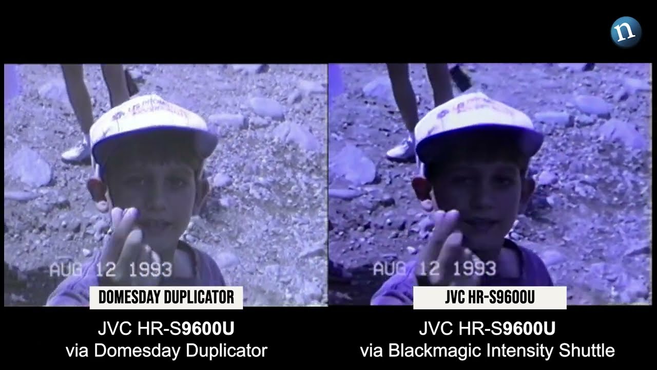 📼 RF vs S-Video: JVC HR-S9600U with Domesday Duplicator vs Blackmagic Capture