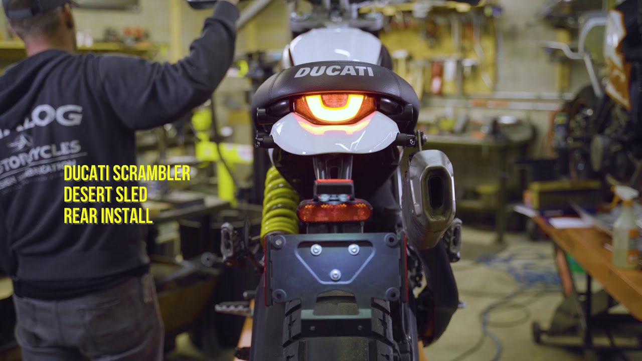 Analog Motor Goods - Analog Signal Pods LED Turn Signal Install for Ducati Scramblers