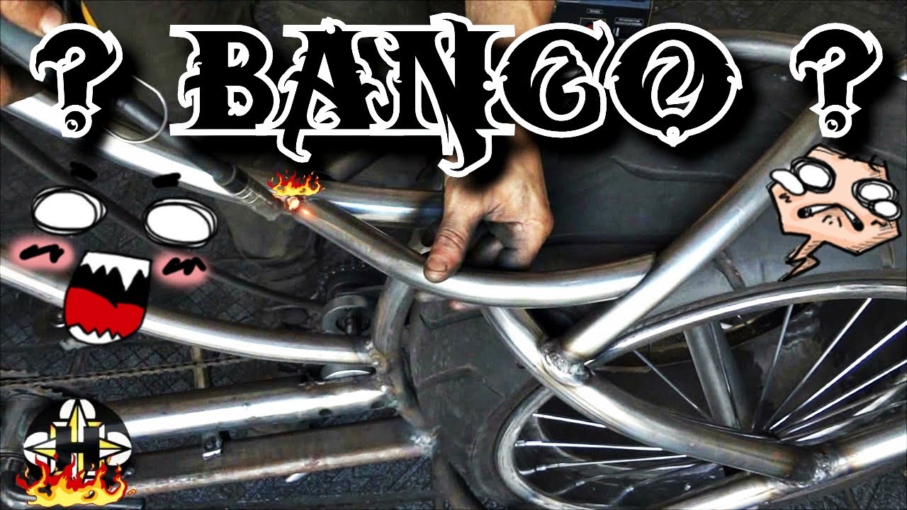 COMO FAZER UM BANCO PARA UMA BICICLETA CHOPPER!!