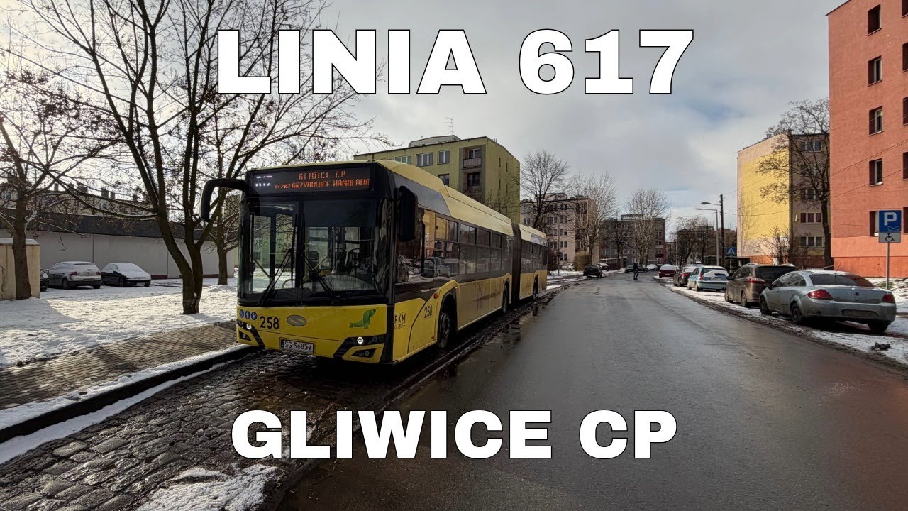 Przejazd | Linia 617 Rokitnica Budowlana - Gliwice CP p. Grzybowice Handlowa | PKM Gliwice